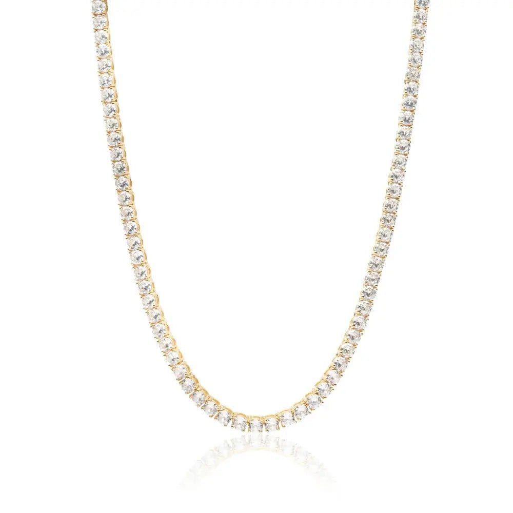 5mm Tennis Chain - Gold - Tyresse