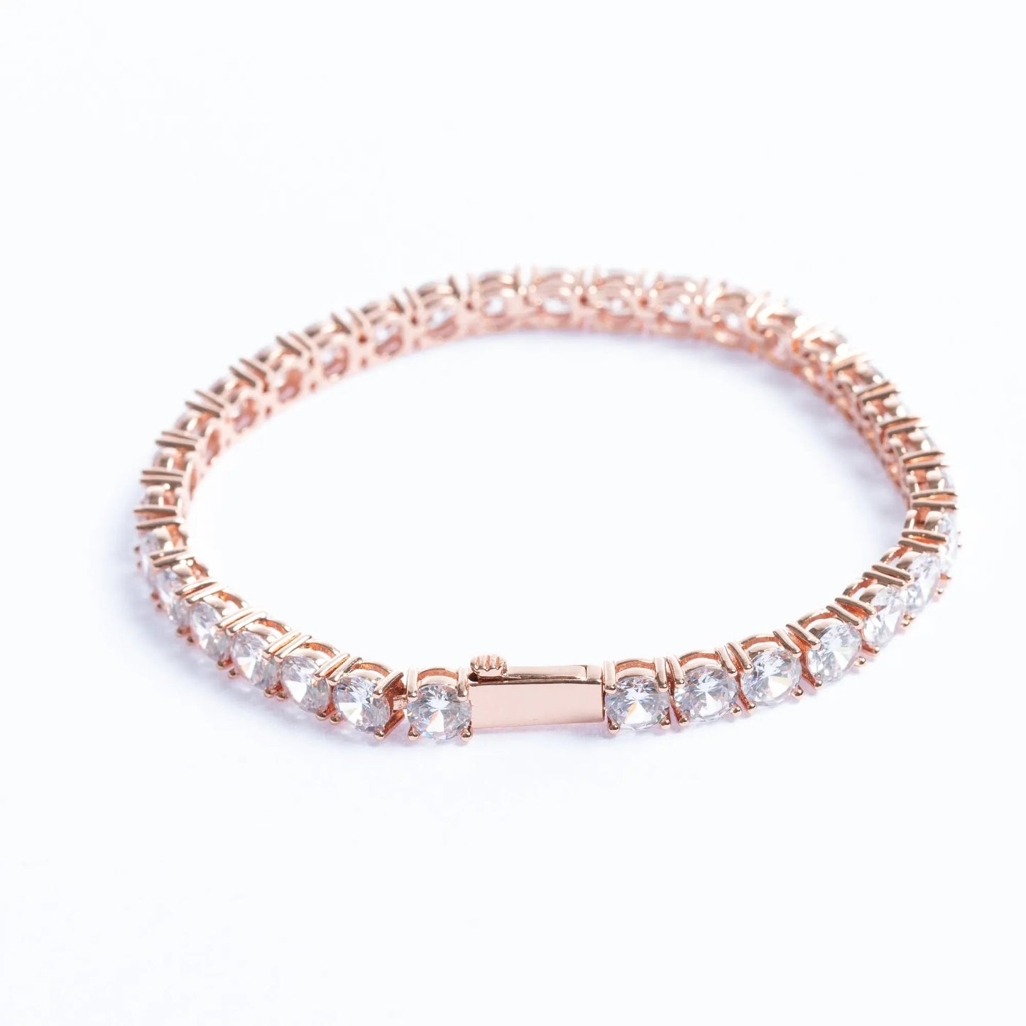  Tyresse 5mm Tennis Bracelet - Rose Gold