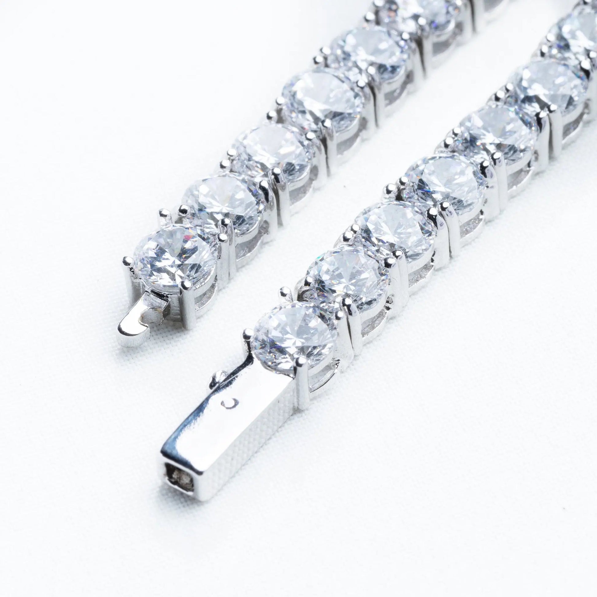 Tyresse  4mm Tennis Bracelet - Silver