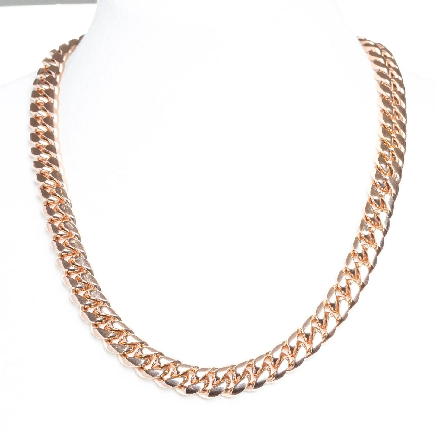  Tyresse 14MM MIAMI CUBAN CHAIN - ROSE GOLD