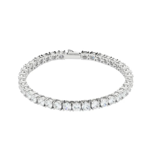  Tyresse 5mm Tennis Bracelet - Silver